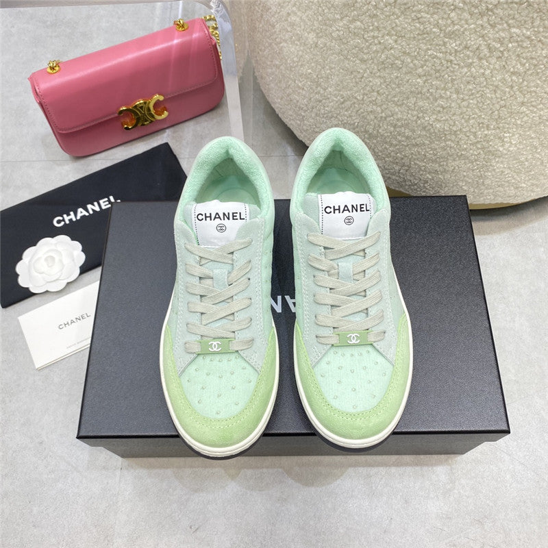 High Quality Luxury Chanel Calfskin Sneakers Womens – Style 00678 product detail