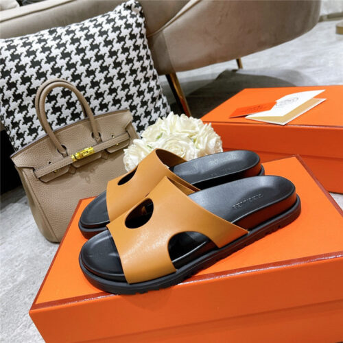 High Quality Luxury Hermes Platform Slippers – Style 69699 alternate view