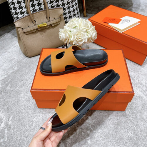 High Quality Luxury Hermes Platform Slippers – Style 69699 product detail