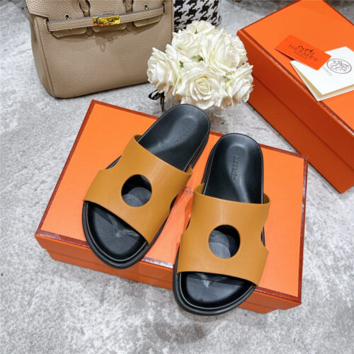 High Quality Luxury Hermes Platform Slippers – Style 69699 product detail
