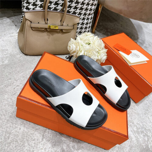 High Quality Luxury Hermes Platform Slippers - Ref RH-11941