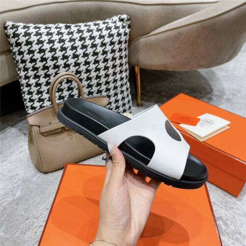 High Quality Luxury Hermes Platform Slippers – Ref Rh-11941 product detail