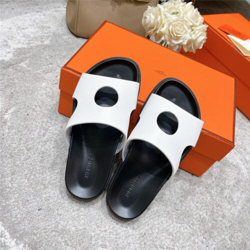 High Quality Luxury Hermes Platform Slippers – Ref Rh-11941 product detail