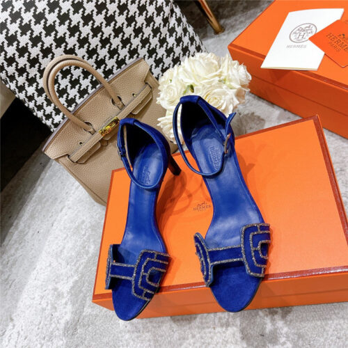 High Quality Luxury Hermes High Heel Sandals – Style 60803 product detail