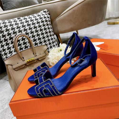 High Quality Luxury Hermes High Heel Sandals – Style 60803 alternate view