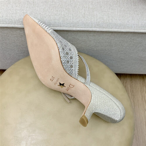 High Quality Luxury Dior Capture Heeled Mule – Style 49670 product detail