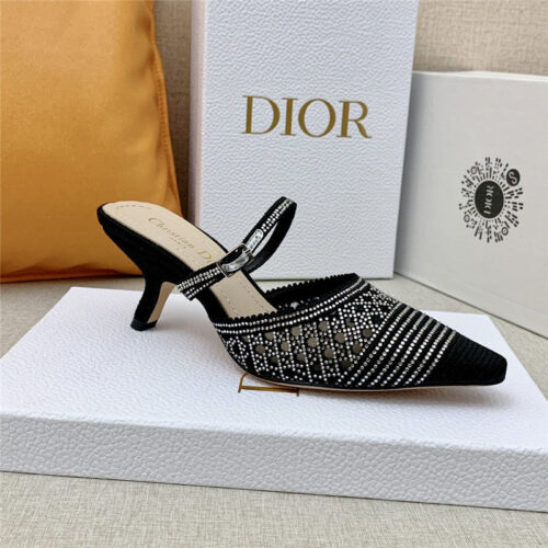 High Quality Luxury Dior Capture Heeled Mule product detail