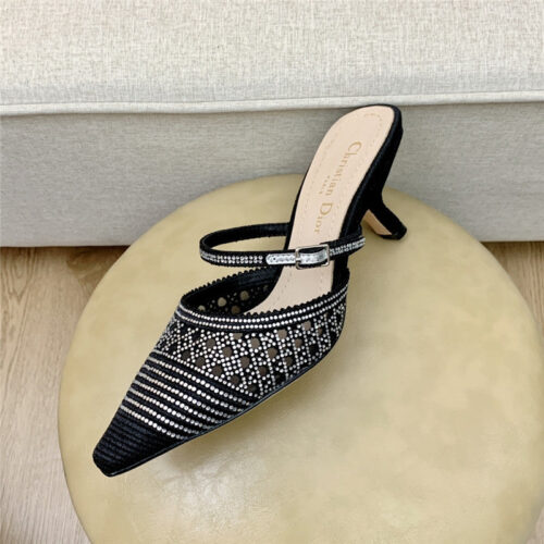 High Quality Luxury Dior Capture Heeled Mule product detail