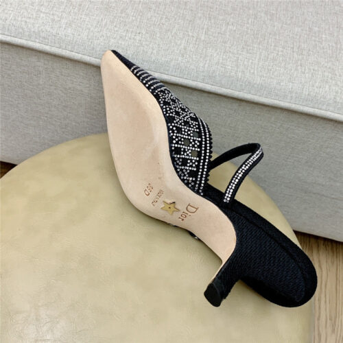 High Quality Luxury Dior Capture Heeled Mule product detail