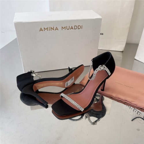 High Quality Luxury Amina Muaddi Giorgia Heels – Style 52355 product detail