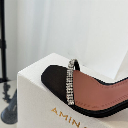 High Quality Luxury Amina Muaddi Giorgia Heels – Style 52355 product detail