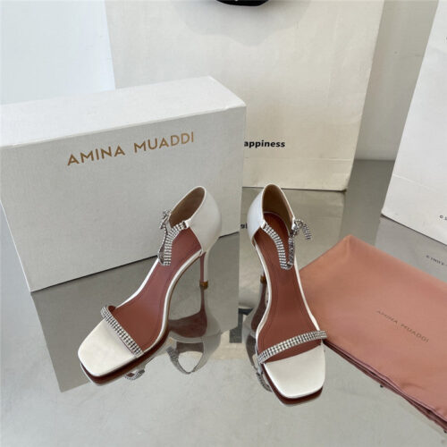 High Quality Luxury Amina Muaddi Giorgia Heels