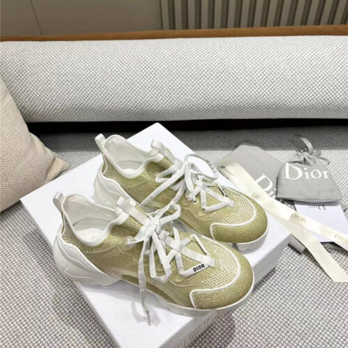 High Quality Luxury Dior D Connect Sneakers Women