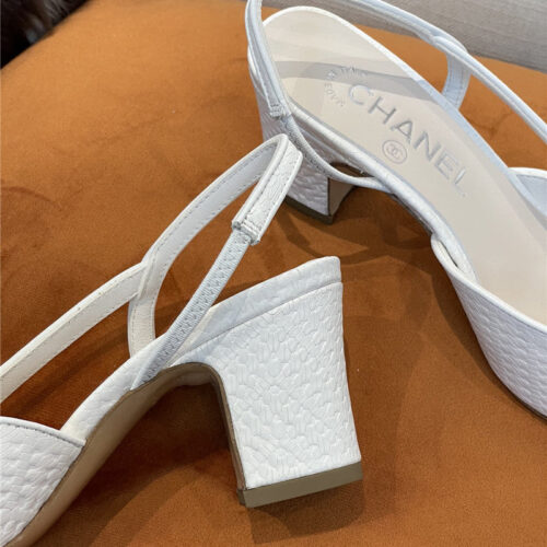 High Quality Luxury Chanel Classic Sandals – Style 98470 product detail
