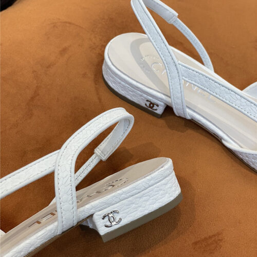 High Quality Luxury Chanel Classic Sandals – Style 98470 product detail