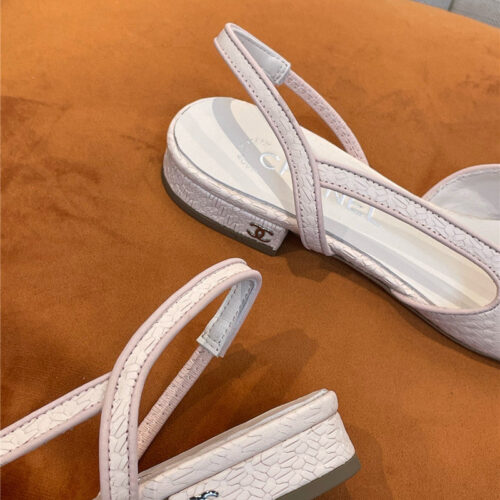 High Quality Luxury Chanel Classic Sandals – Style 38022 product detail