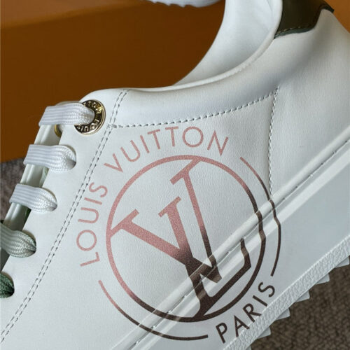 High Quality Luxury Louis Vuitton Time Out Sneakers White product detail