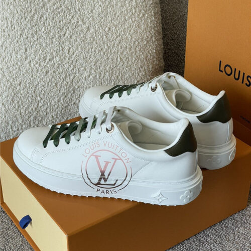 High Quality Luxury Louis Vuitton Time Out Sneakers White product detail