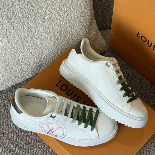 High Quality Luxury Louis Vuitton Time Out Sneakers White product detail