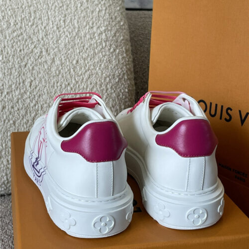 High Quality Luxury Louis Vuitton Time Out Sneakers White – Style 50915 product detail