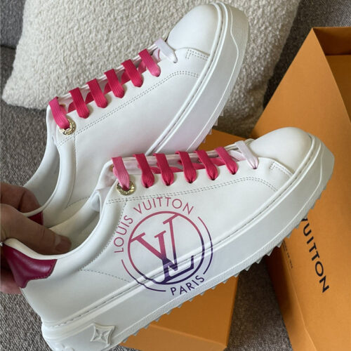 High Quality Luxury Louis Vuitton Time Out Sneakers White – Style 50915 product detail