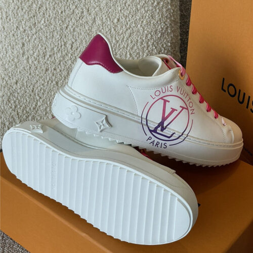 High Quality Luxury Louis Vuitton Time Out Sneakers White – Style 50915 product detail
