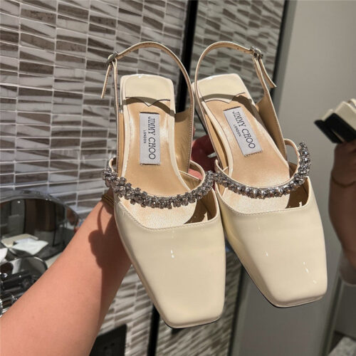 High Quality Luxury Jimmy Choo Rhinestone Sandals – Style 86295 product detail
