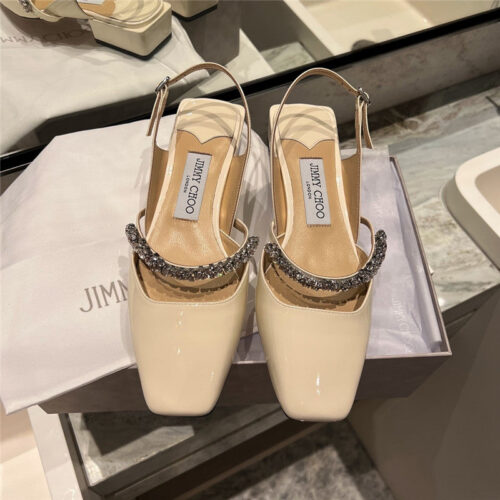 High Quality Luxury Jimmy Choo Rhinestone Sandals – Style 86295 alternate view