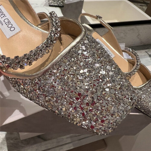 High Quality Luxury Jimmy Choo Rhinestone Sandals – Style 91383 product detail