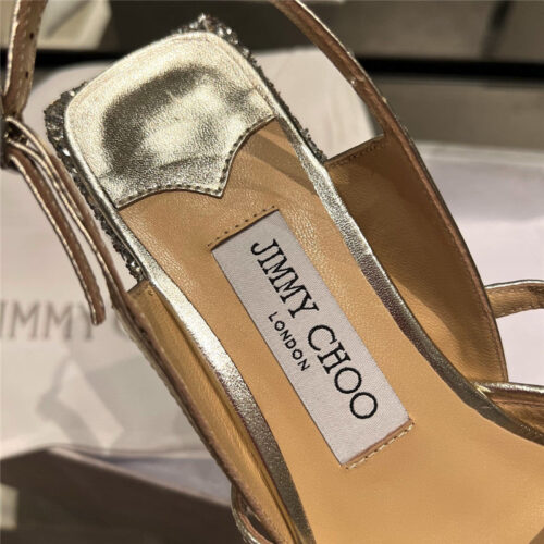 High Quality Luxury Jimmy Choo Rhinestone Sandals – Style 91383 product detail
