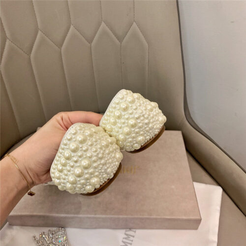 High Quality Luxury Jimmy Choo Pearl Wedding Shoes product detail