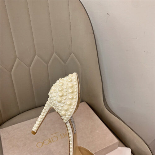 High Quality Luxury Jimmy Choo Pearl Heels – Style 05079 product detail