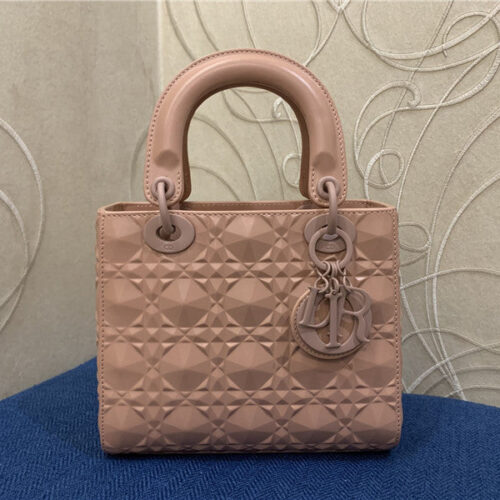High Quality Luxury Dior Abc Lady Cannage Calfskin Diamond Bag – Style 25211