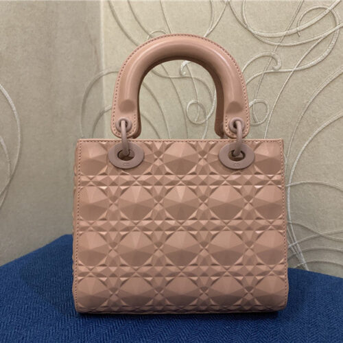 High Quality Luxury Dior Abc Lady Cannage Calfskin Diamond Bag – Style 25211 product detail