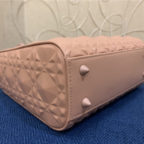 High Quality Luxury Dior Abc Lady Cannage Calfskin Diamond Bag – Style 25211 product detail
