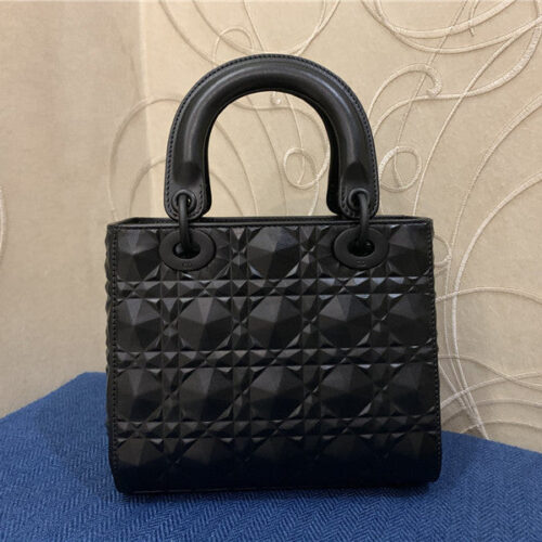 High Quality Luxury Dior Abc Lady Cannage Calfskin Diamond Bag – Style 25208 alternate view