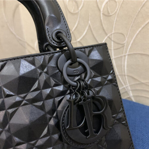 High Quality Luxury Dior Abc Lady Cannage Calfskin Diamond Bag – Style 25208 product detail
