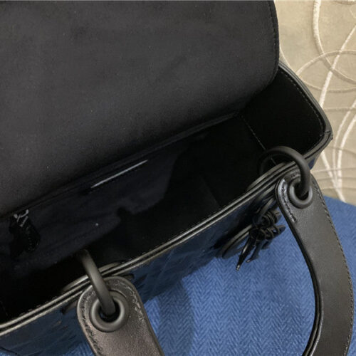 High Quality Luxury Dior Abc Lady Cannage Calfskin Diamond Bag – Style 25208 product detail