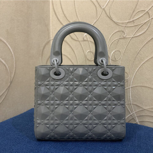 High Quality Luxury Dior Abc Lady Cannage Calfskin Diamond Bag – Style 25210 product detail
