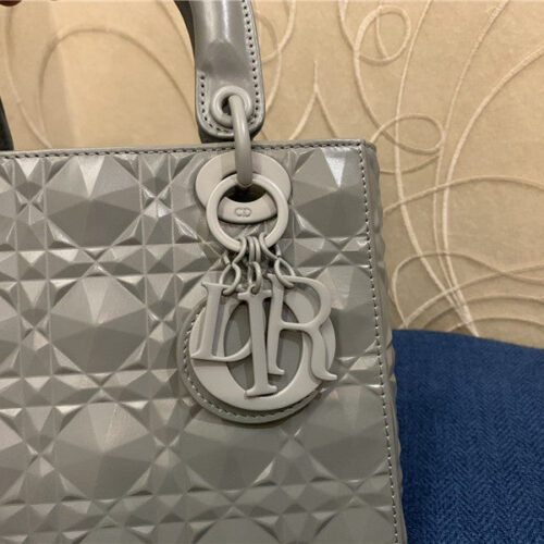 High Quality Luxury Dior Abc Lady Cannage Calfskin Diamond Bag – Style 25210 product detail