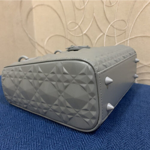 High Quality Luxury Dior Abc Lady Cannage Calfskin Diamond Bag – Style 25210 product detail