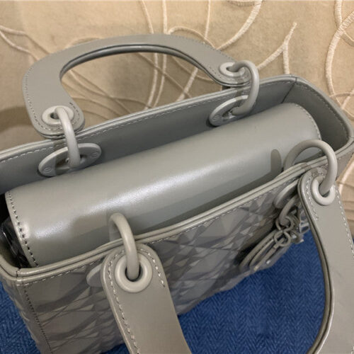 High Quality Luxury Dior Abc Lady Cannage Calfskin Diamond Bag – Style 25210 product detail