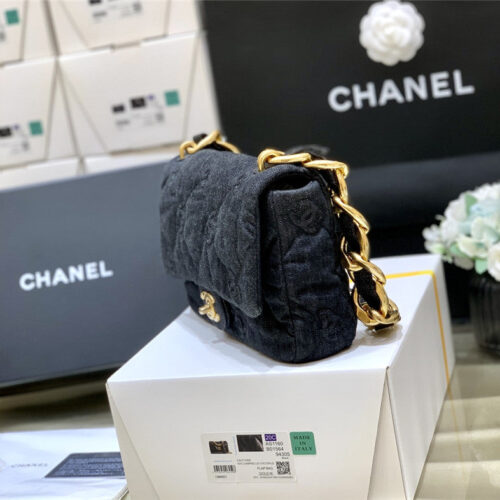 High Quality Luxury Chanel Denim Chain Shoulder Bag product detail