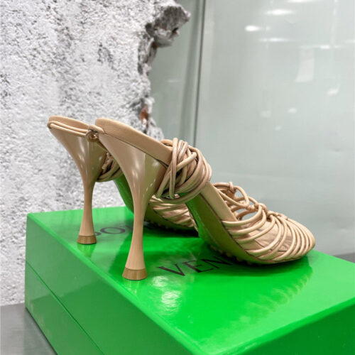 High Quality Luxury Bottega Veneta Strappy Heeled Sandals product detail