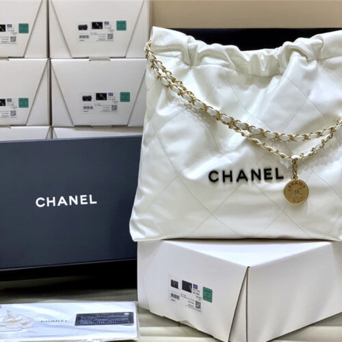 High Quality Luxury Chanel 22 Handbag Small – Style 46862 product detail