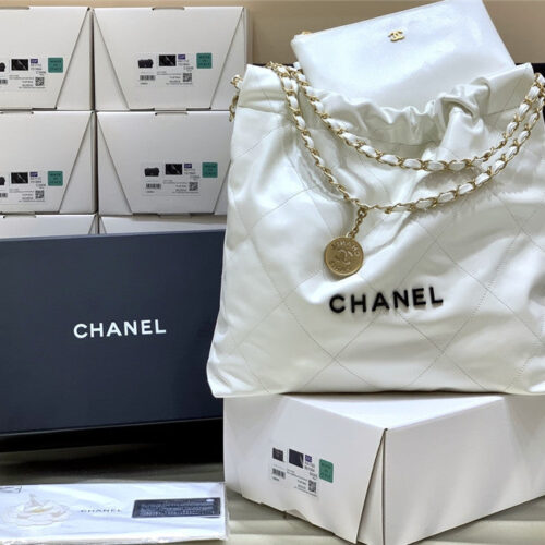 High Quality Luxury Chanel 22 Handbag Small – Style 46862