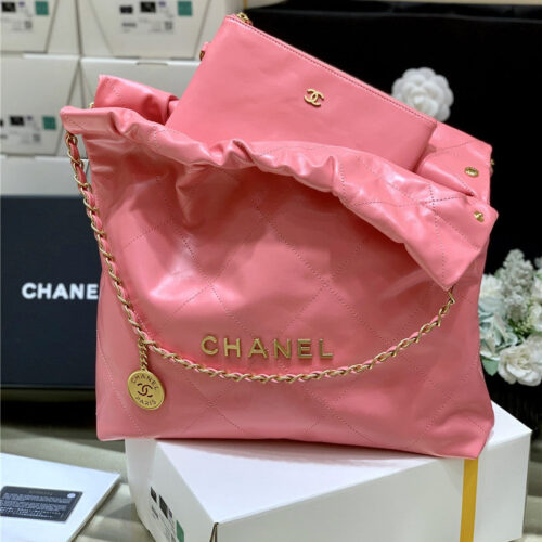 High Quality Luxury Chanel 22 Handbag Small – Style 46860 product detail