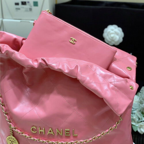 High Quality Luxury Chanel 22 Handbag Small – Style 46860 product detail