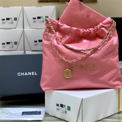 High Quality Luxury Chanel 22 Handbag Small – Style 46860