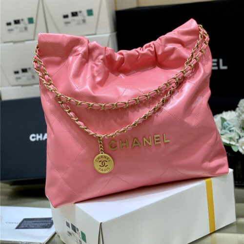 High Quality Luxury Chanel 22 Handbag Small – Style 46860 alternate view